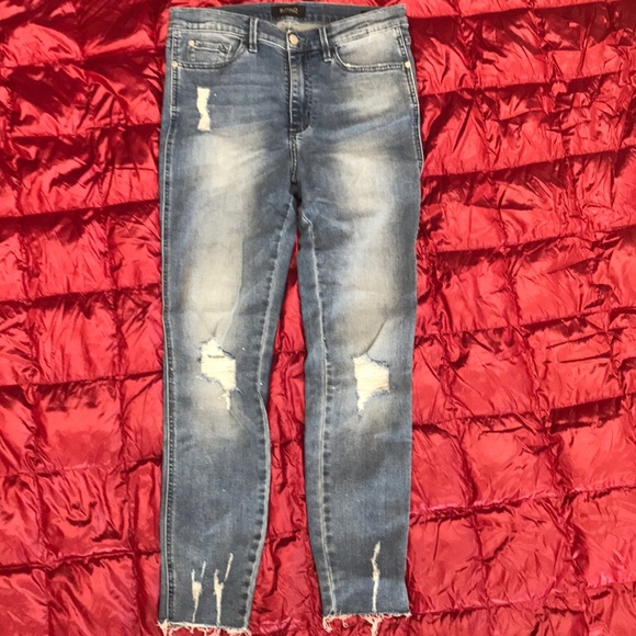 Buffalo David Bitton Ivy Ankle Skinny Jeans Sz 29 - Picture 1 of 5